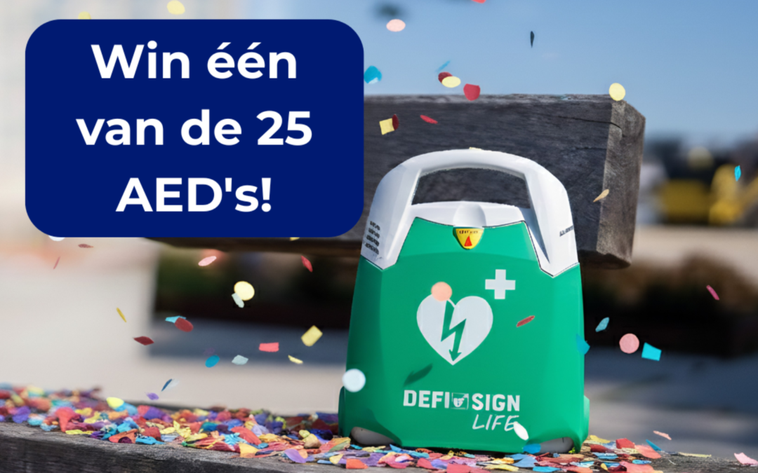 Medisol jubileumactie: 25 gratis AED’s